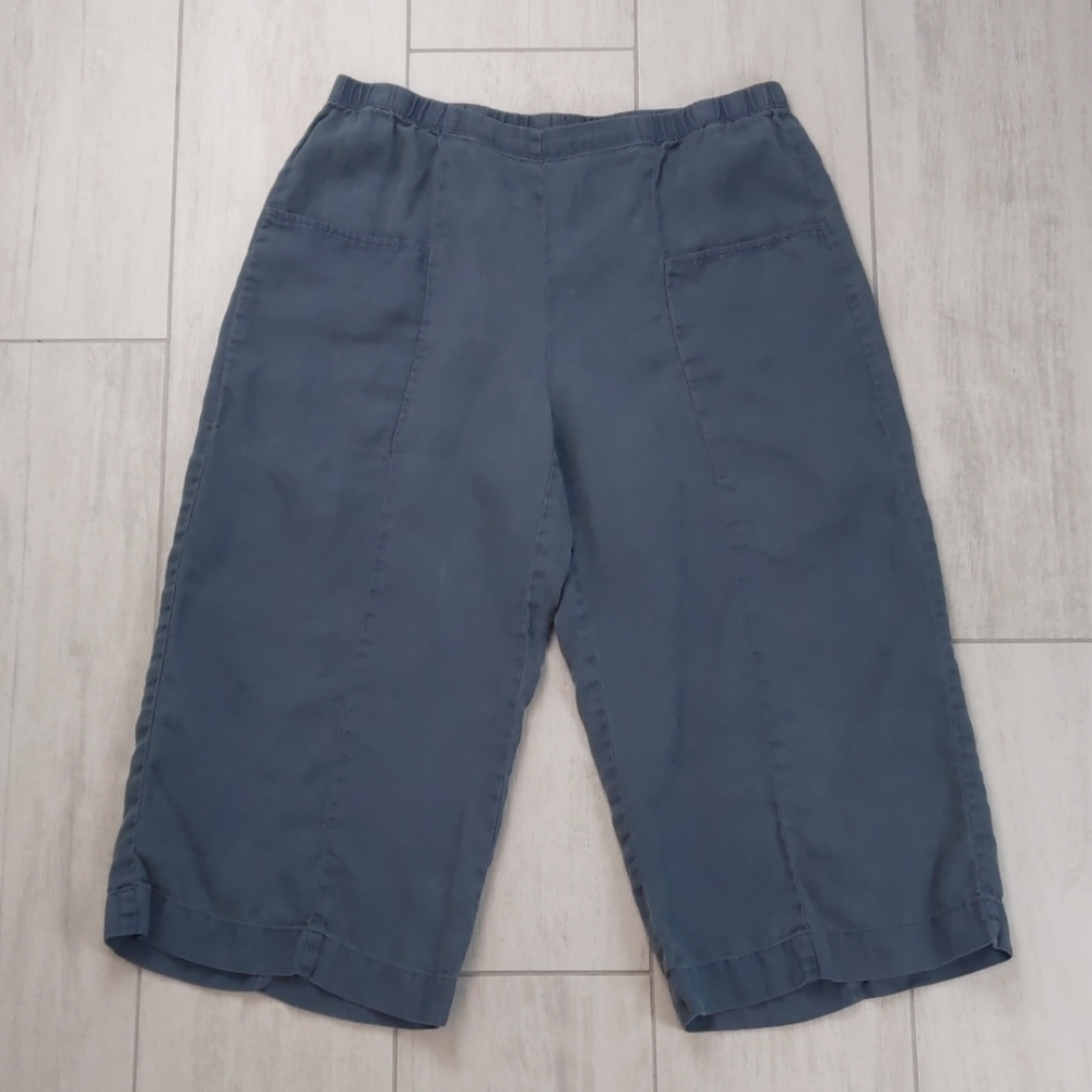 Pure Jill. Size medium. Linen crop pants.
